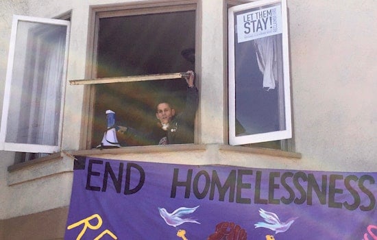 Vacant Castro home occupied by unhoused SF residents in May Day protest