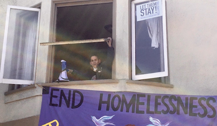 Vacant Castro home occupied by unhoused SF residents in May Day protest