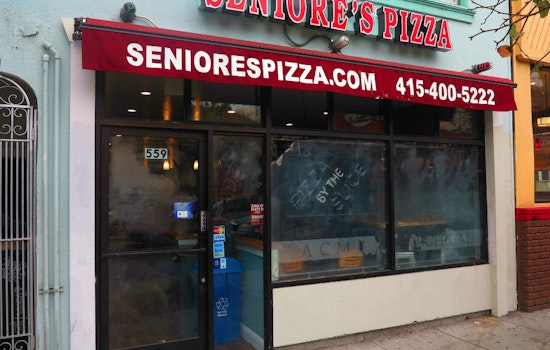 Seniore's Pizza Opens On Divisadero Tomorrow