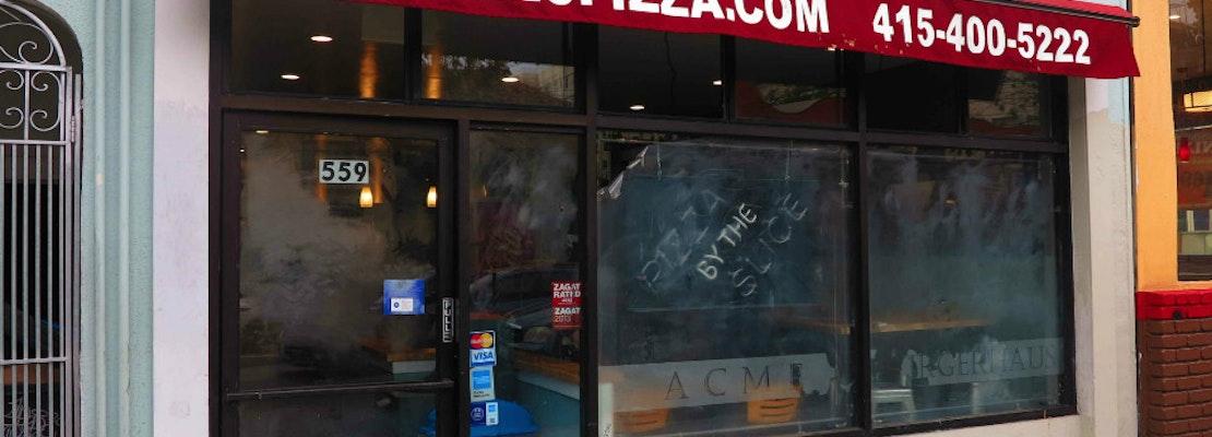 Seniore's Pizza Opens On Divisadero Tomorrow