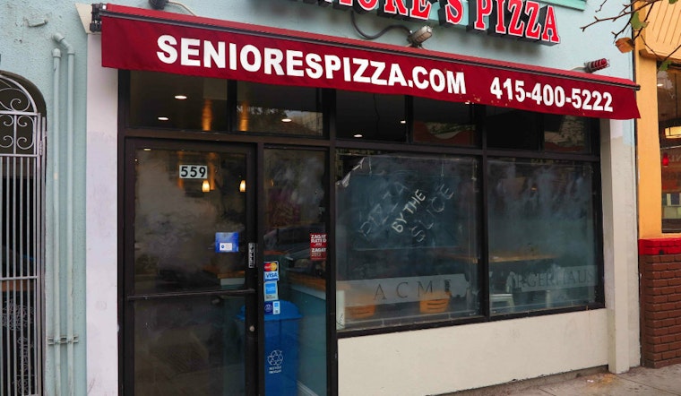 Seniore's Pizza Opens On Divisadero Tomorrow