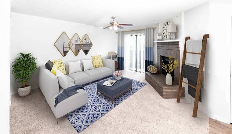 What apartments will $1,100 rent you in Woodhaven, right now?