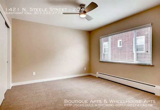 What apartments will $1,300 rent you in Congress Park, today?