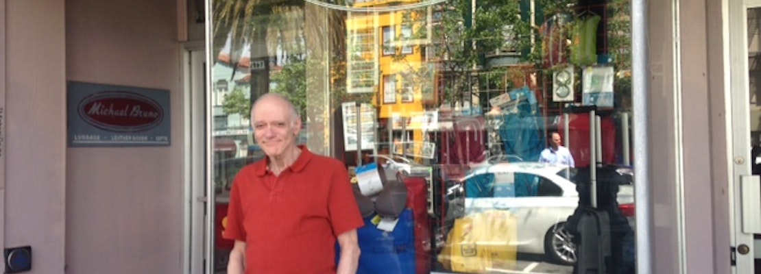 Meet Lou Briasco, 33 Years At The Castro's Michael Bruno Luggage Shop