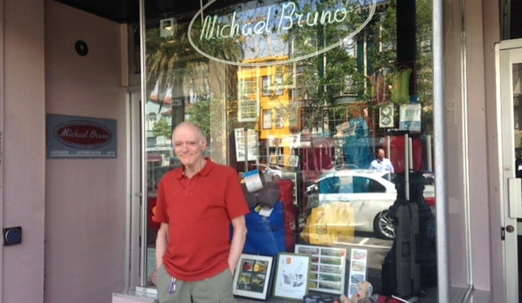 Meet Lou Briasco, 33 Years At The Castro's Michael Bruno Luggage Shop