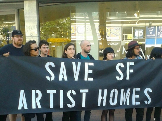 Tenants At 1061 Market Protest Evictions From Artist Enclave