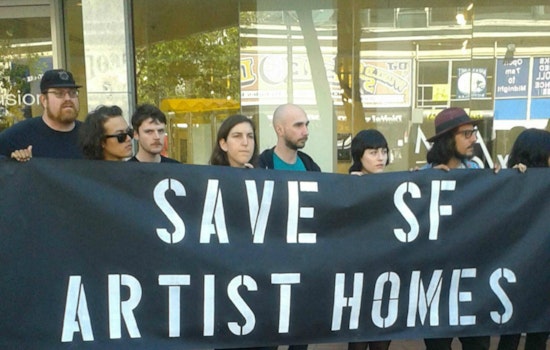 Tenants At 1061 Market Protest Evictions From Artist Enclave