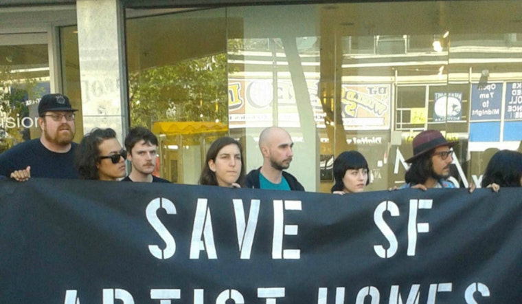 Tenants At 1061 Market Protest Evictions From Artist Enclave
