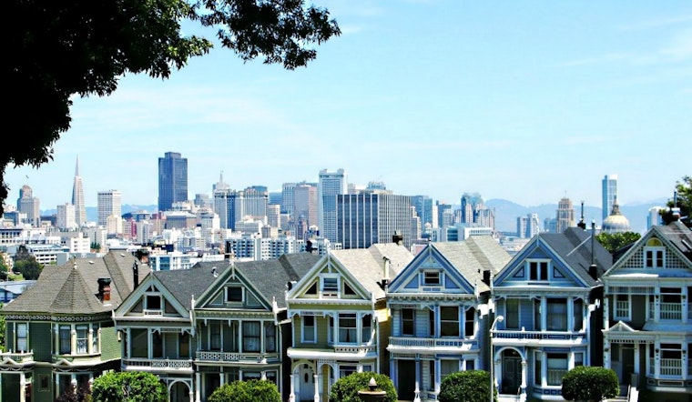 'Bazillion Dollar Club' Filming In Alamo Square Today