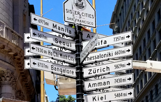 City unveils sister cities sign at Hallidie Plaza