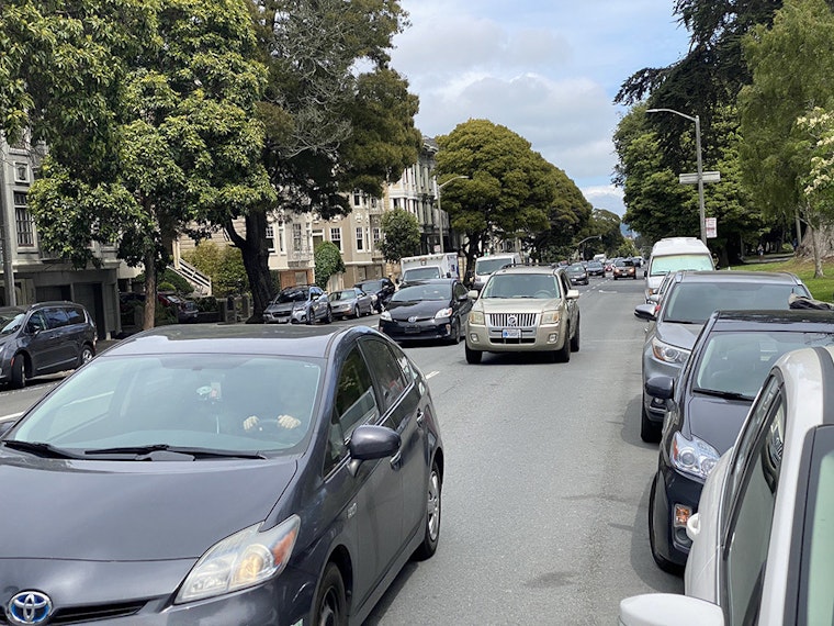 Panhandle to get new parking-protected bike lane along Fell Street
