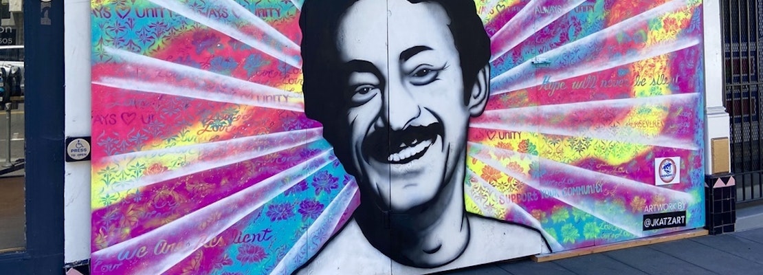 Castro community comes together to paint more than 20 boarded-up storefronts