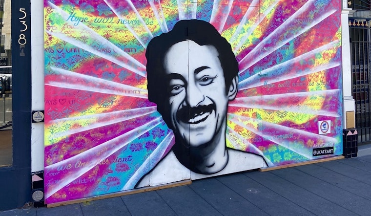 Castro community comes together to paint more than 20 boarded-up storefronts