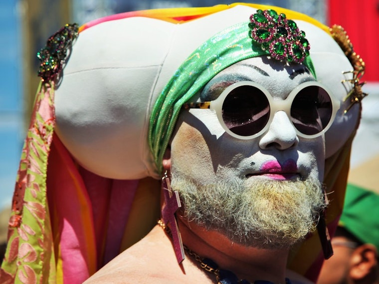 Easter In The Inner Sunset: Hunky Jesus, Eggstravaganza & Nighttime Flower Tour