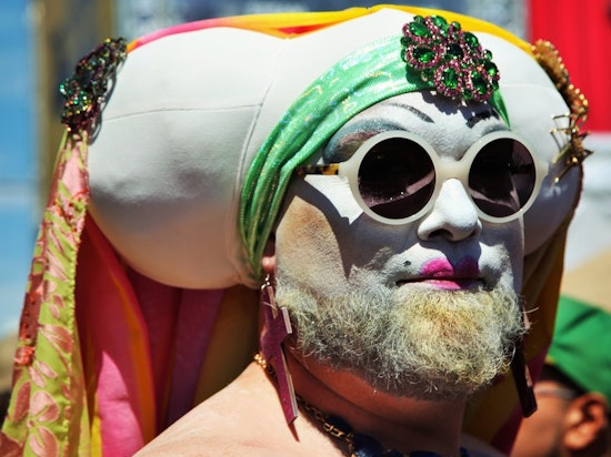 Easter In The Inner Sunset: Hunky Jesus, Eggstravaganza & Nighttime Flower Tour