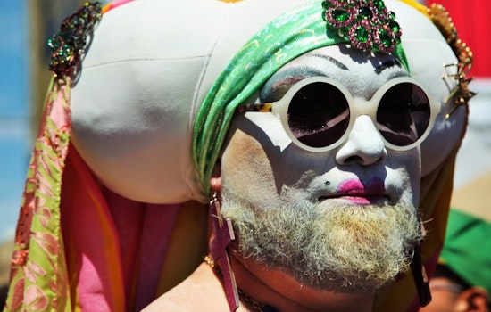 Easter In The Inner Sunset: Hunky Jesus, Eggstravaganza & Nighttime Flower Tour