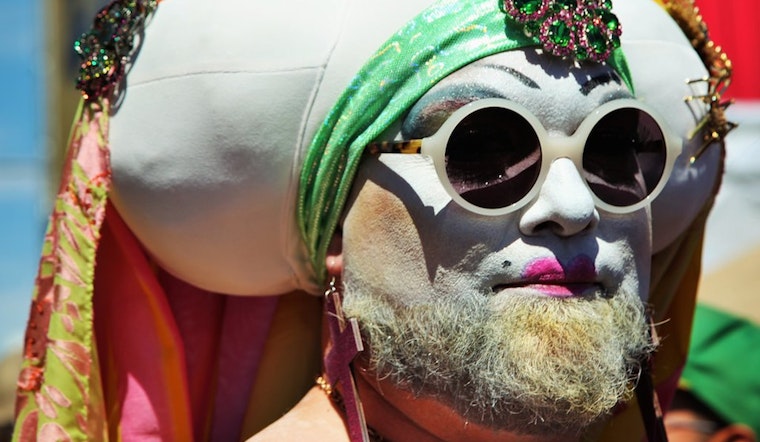 Easter In The Inner Sunset: Hunky Jesus, Eggstravaganza & Nighttime Flower Tour