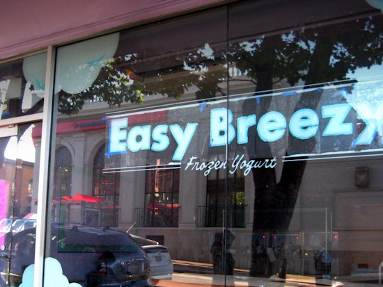 Easy Breezy Frozen Yogurt Plans To Open This Weekend