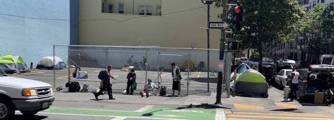 City opens empty Tenderloin parking lot for camping, with no services provided
