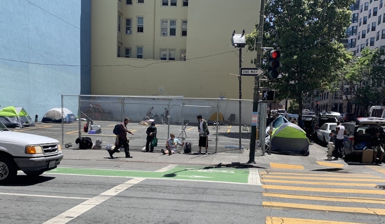 City opens empty Tenderloin parking lot for camping, with no services provided