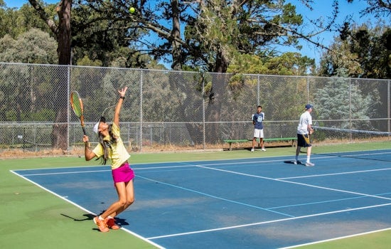 Public tennis courts resurfaced via grants, city funding