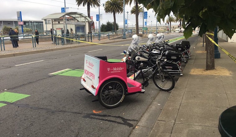 Embarcadero hit-and-run injures pedal cab driver, family of 4