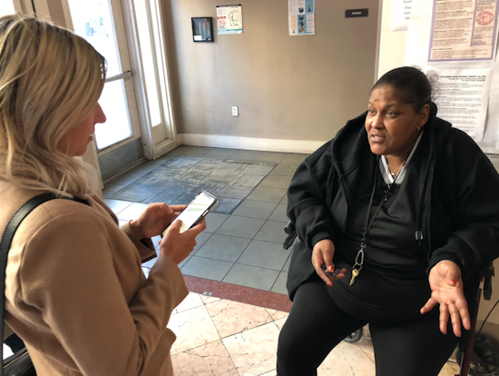 Volunteers use video to help residents reconnect with family, friends