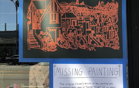 San Francisco artist seeks $2,200 painting given away without permission