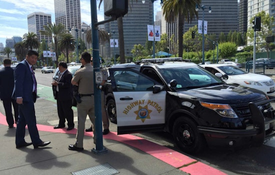 Vice President Joe Biden Strolls The Embarcadero, Eats Pancakes