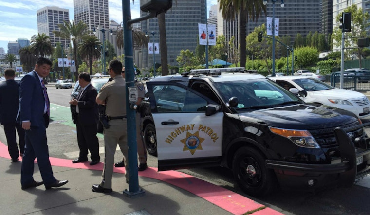 Vice President Joe Biden Strolls The Embarcadero, Eats Pancakes