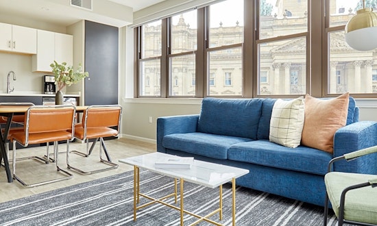 What apartments will $2,500 rent you in Downtown, this month?