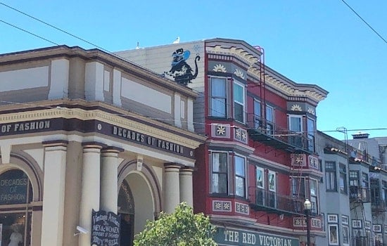 Banksy's 'Haight Street Rat' dons a new garment