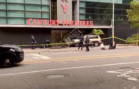 SUV driver crashes into Westfield San Francisco Centre mall, injuring pedestrian