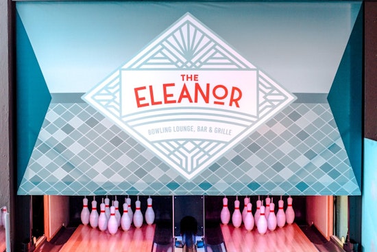 The Eleanor DC is a combo bar, grill and bowling alley now open in Brentwood