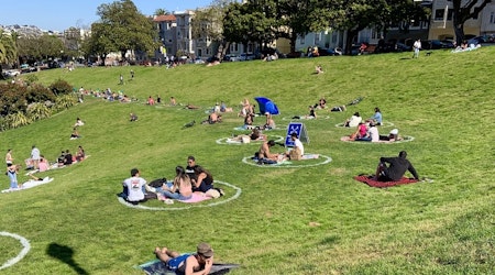 Social-distancing circles expand to more San Francisco parks, as well as 'Gay Beach'