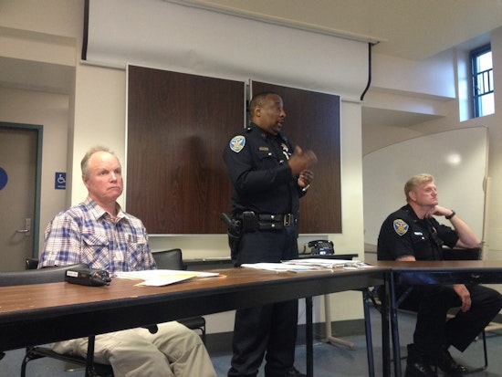 Park Station Captain Sanford Meets And Greets In First District Meeting