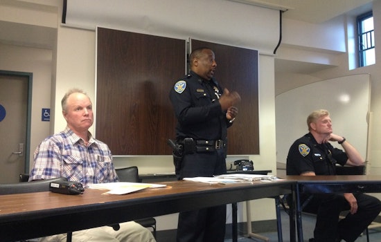 Park Station Captain Sanford Meets And Greets In First District Meeting