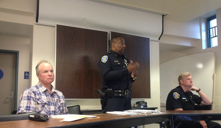 Park Station Captain Sanford Meets And Greets In First District Meeting