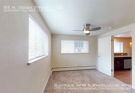 What apartments will $1,400 rent you in Speer, today?