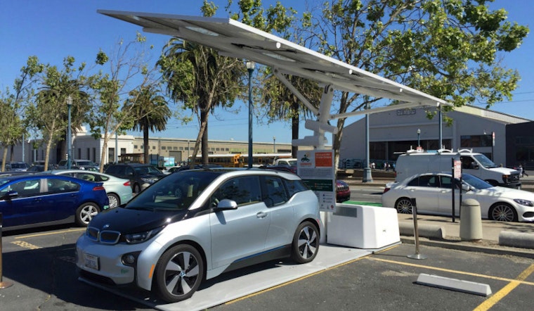 New Charging Stations Let Electric Cars Run On Sunshine