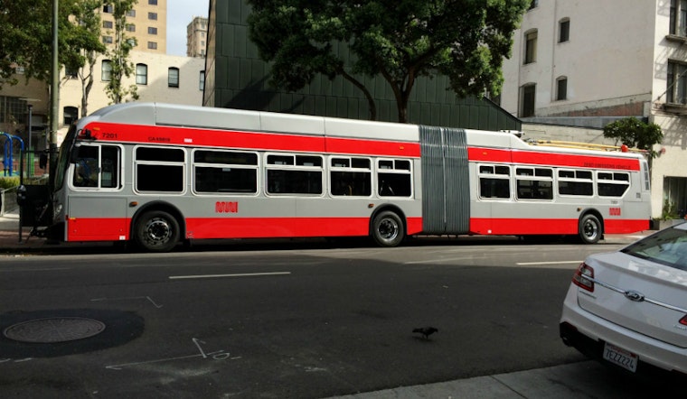 Preview Muni's Electric Trolley And Biodiesel-Electric Hybrid Buses Today At Boeddeker Park