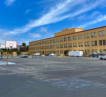 Castro's safe sleeping site opens today at Everett Middle School, with a tight deadline for success