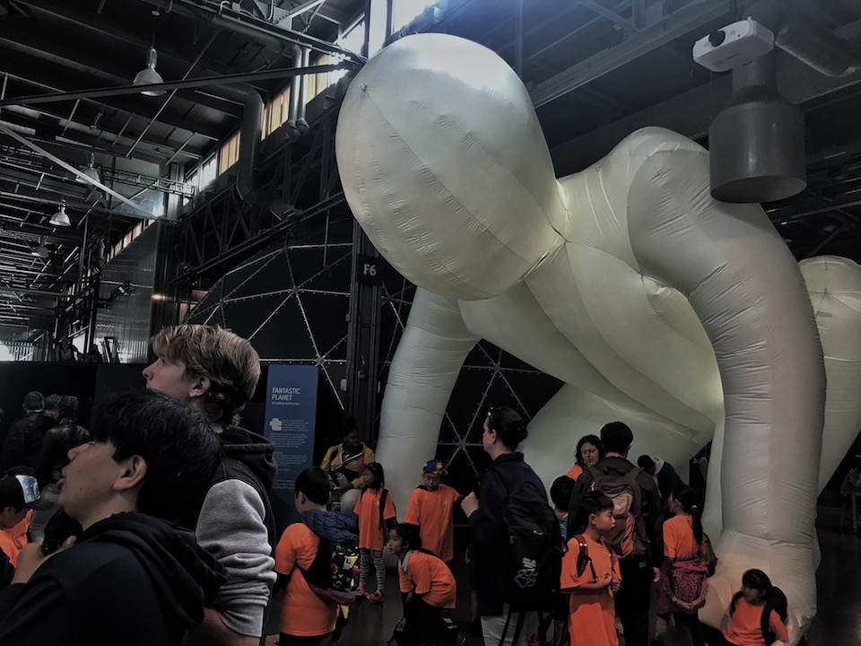 Exploratorium exhibit aims to expand visitors' minds