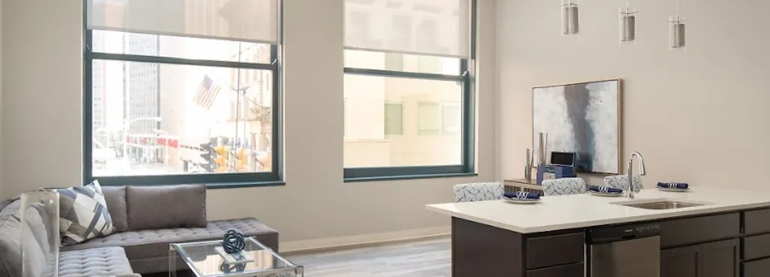 The cheapest apartments for rent in Downtown, Cleveland