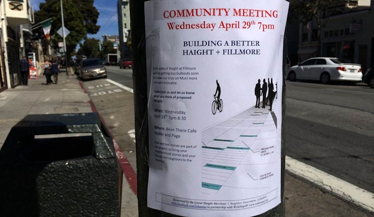 Tomorrow: Learn About Plans For The Haight & Fillmore Walkstop
