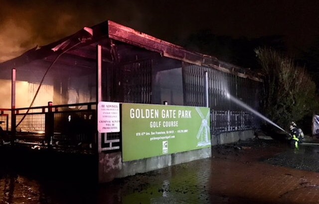 Golden Gate Park Golf Course closed after clubhouse fire