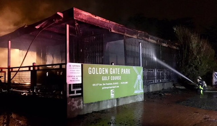 Golden Gate Park Golf Course closed after clubhouse fire