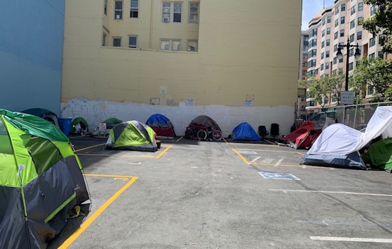 At Tenderloin's only safe sleeping site, disparities with other neighborhoods persist