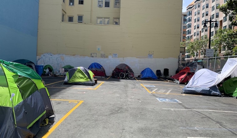 At Tenderloin's only safe sleeping site, disparities with other neighborhoods persist