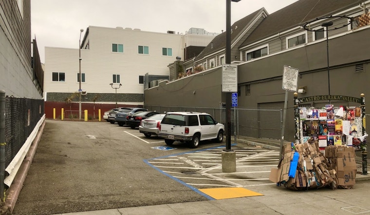 SFMTA installing security gates at Castro parking lot